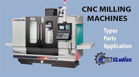 CNC Milling Machines – Basics, Types, Parts, Application.